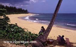 Vacia Telega beach in the Pi�ones area east of San Juan on road #187