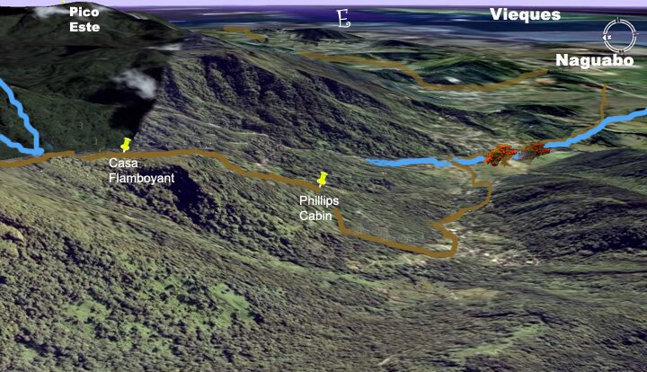 Sat map showing location of Villas Sierra Palms